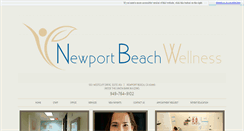 Desktop Screenshot of newportbeachwellness.com